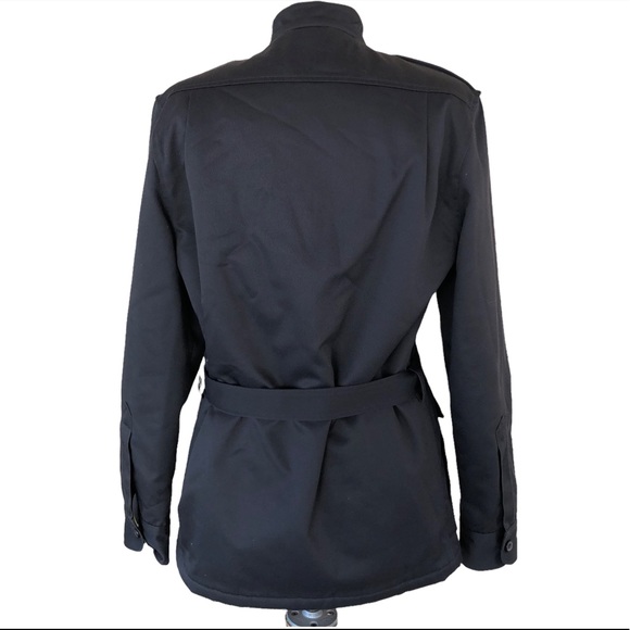 A.P.C. Field Military Sherpa Lined Belted Grey Jacket - Picture 6 of 10